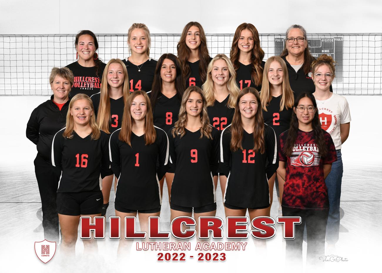 Hillcrest Lutheran Academy Volleyball, Girls Teams MSHSL